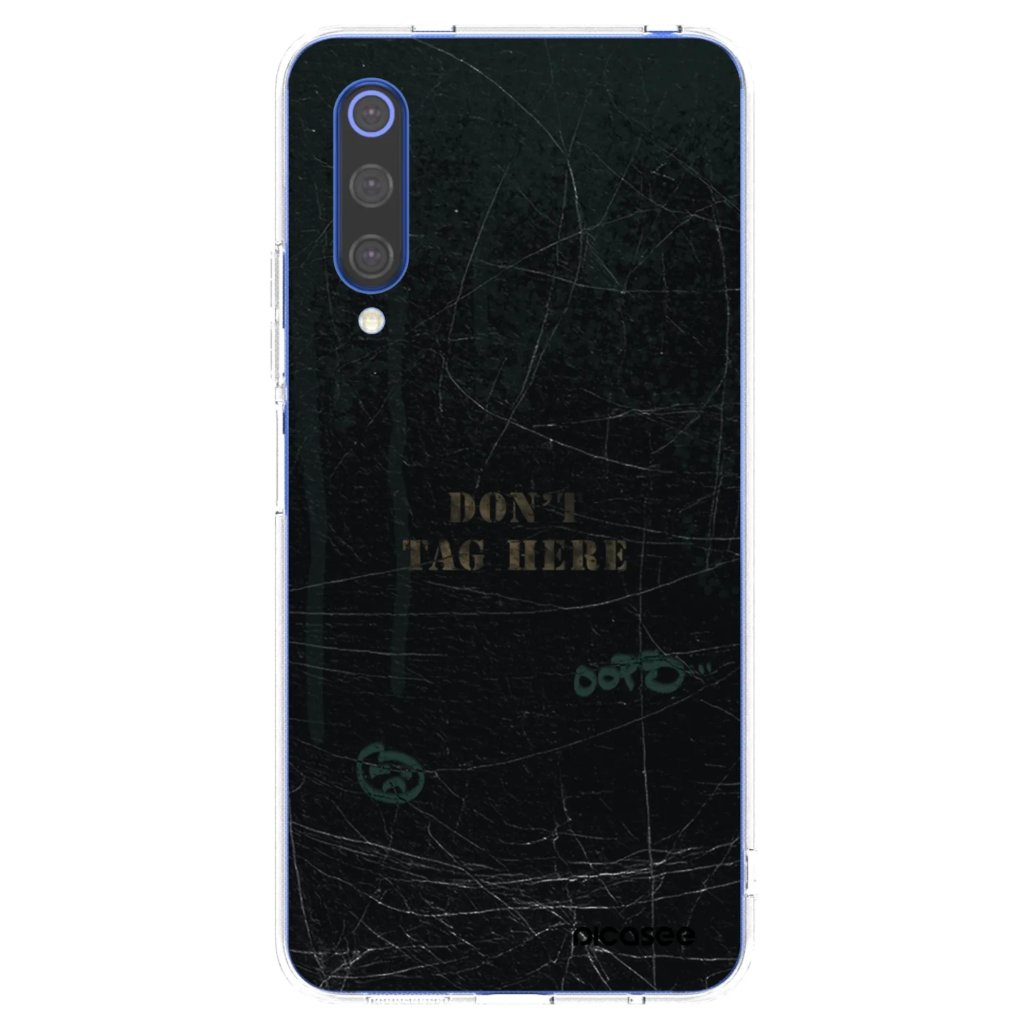 Picasee silikonska prozirna maskica za Xiaomi Mi 9 SE - DON´T TAG
