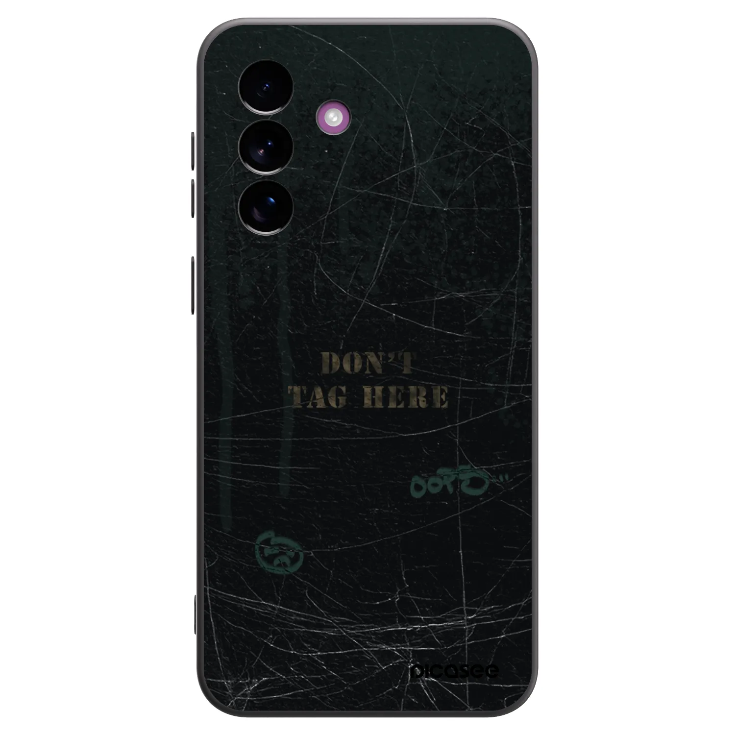 Picasee crna silikonska maskica za Samsung Galaxy A37 - DON´T TAG