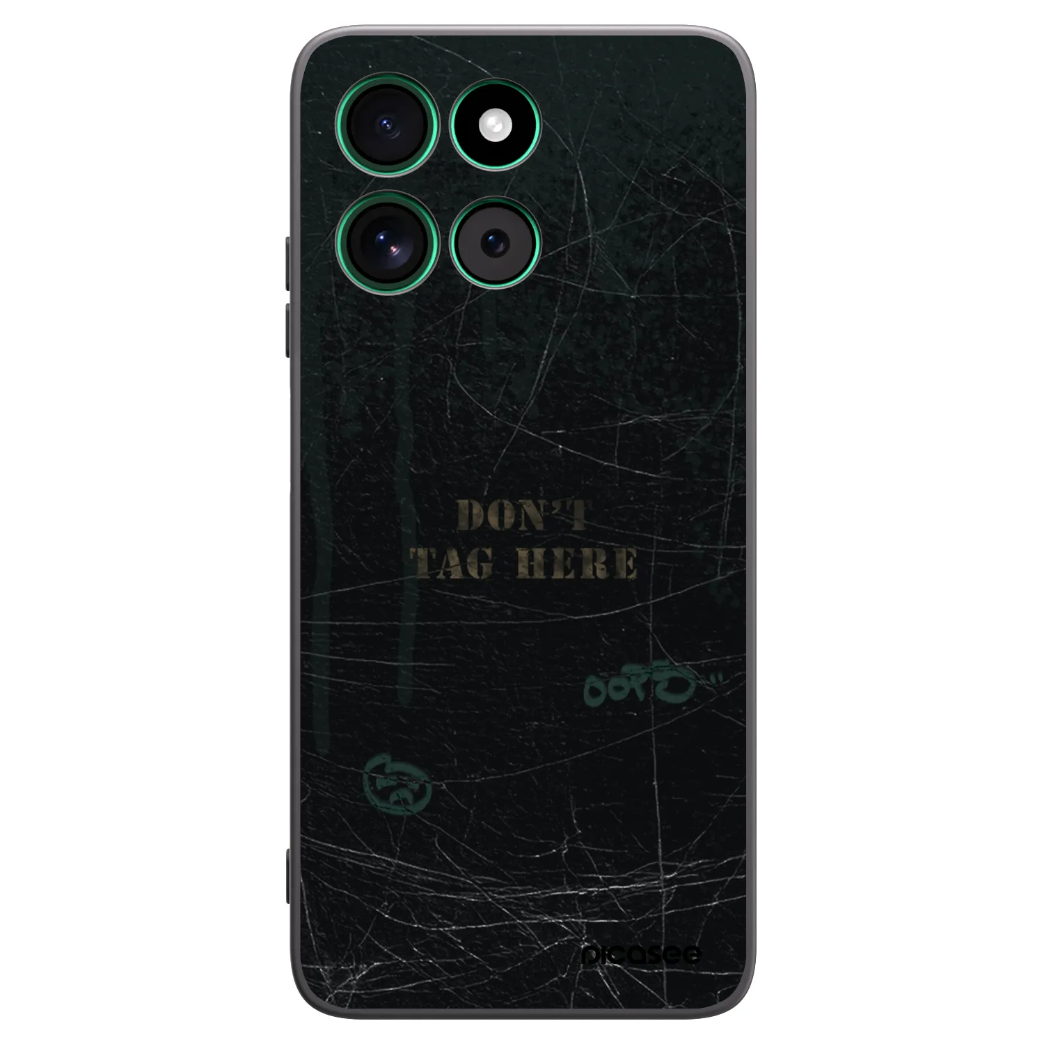 Picasee crna silikonska maskica za Motorola Moto G57 Power - DON´T TAG
