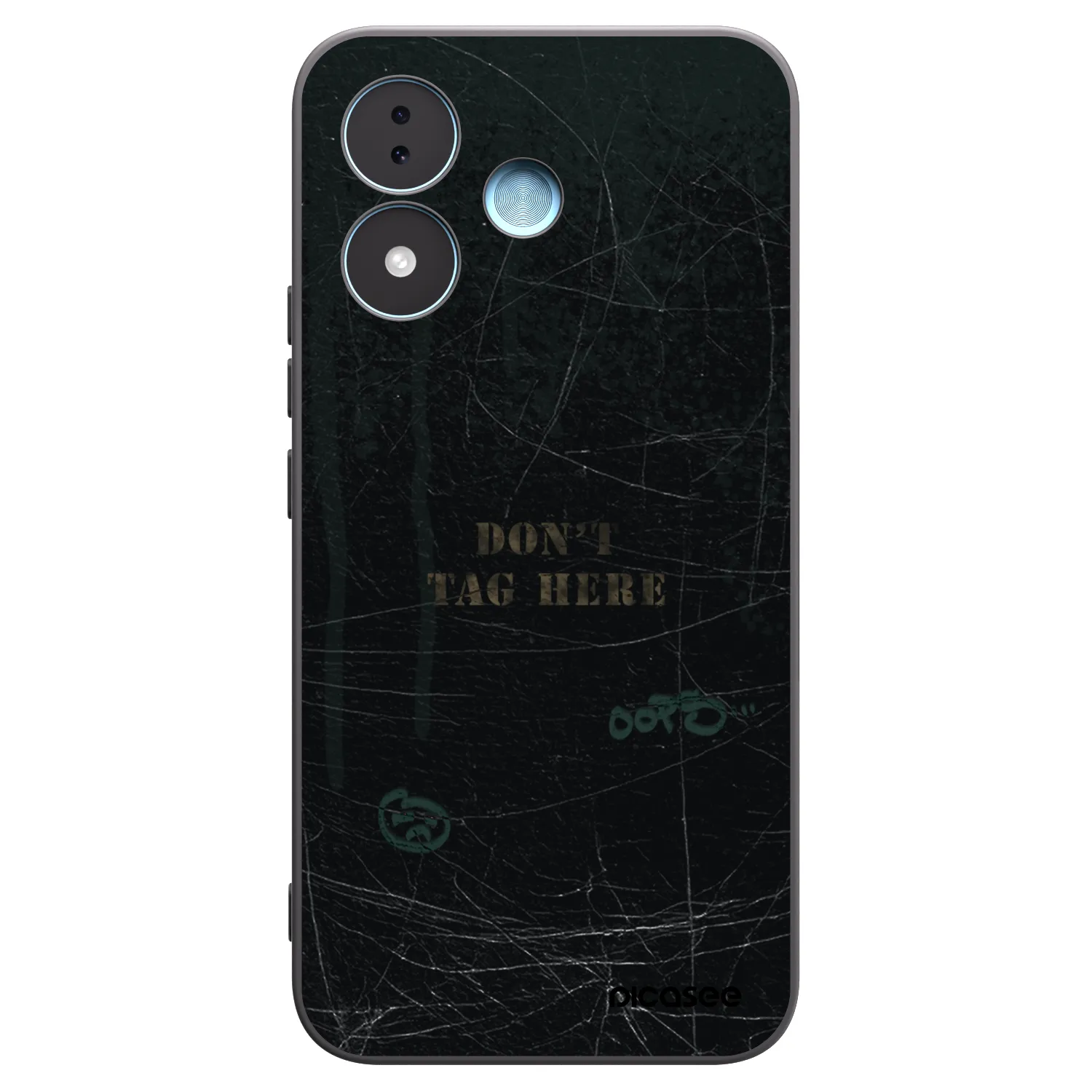 Picasee crna silikonska maskica za Xiaomi Redmi Note 17 5G - DON´T TAG