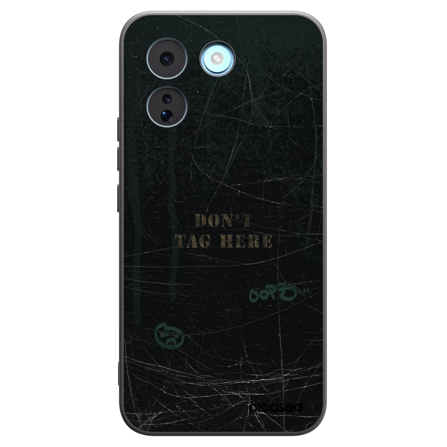 Picasee crna silikonska maskica za Xiaomi Redmi Note 17 Pro MAX 5G - DON´T TAG