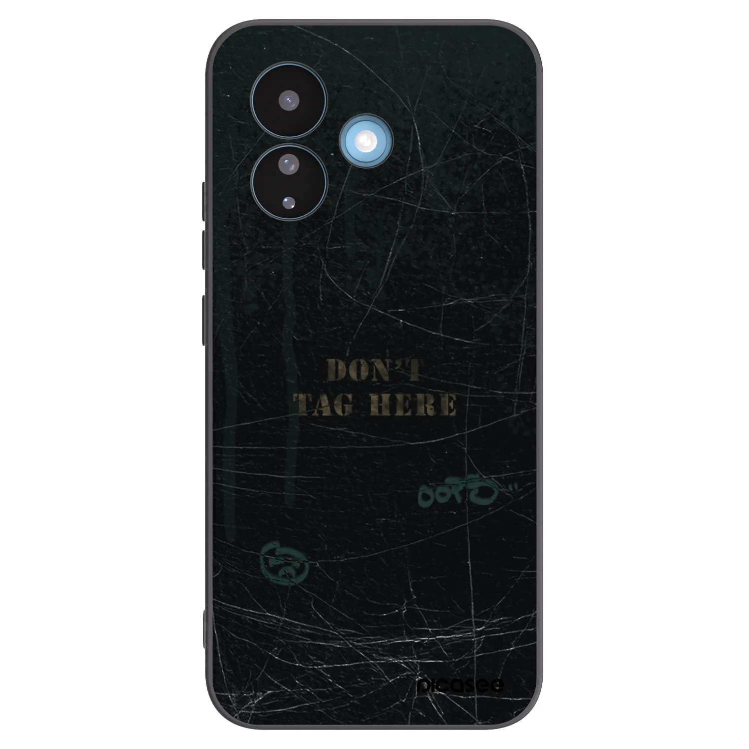 Picasee crna silikonska maskica za Xiaomi Redmi Note 17 Pro 5G - DON´T TAG