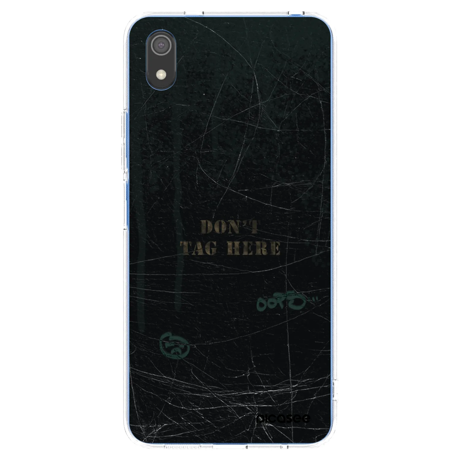 Picasee silikonska prozirna maskica za Xiaomi Redmi 7A - DON´T TAG