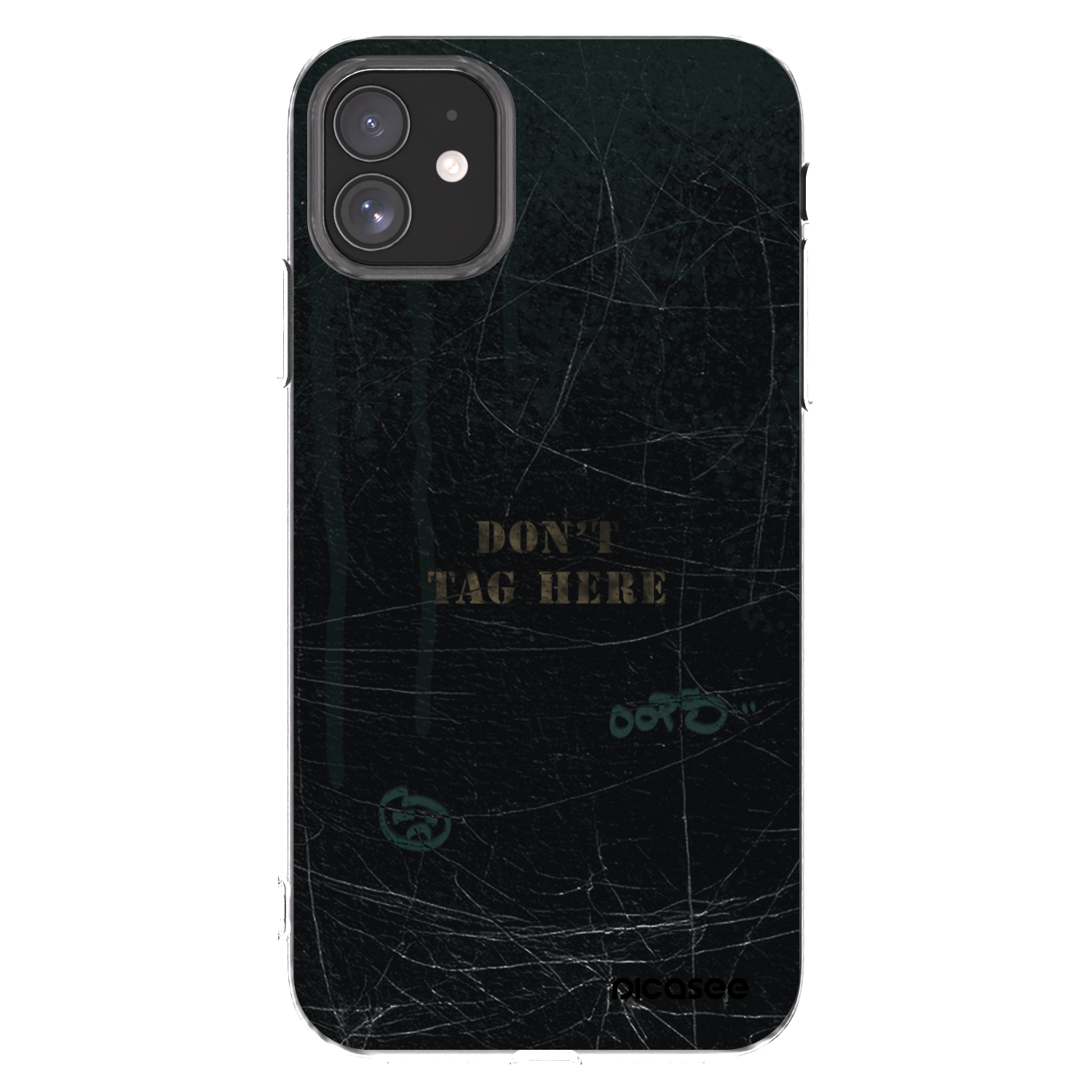 Picasee silikonska prozirna maskica za Apple iPhone 11 - DON´T TAG
