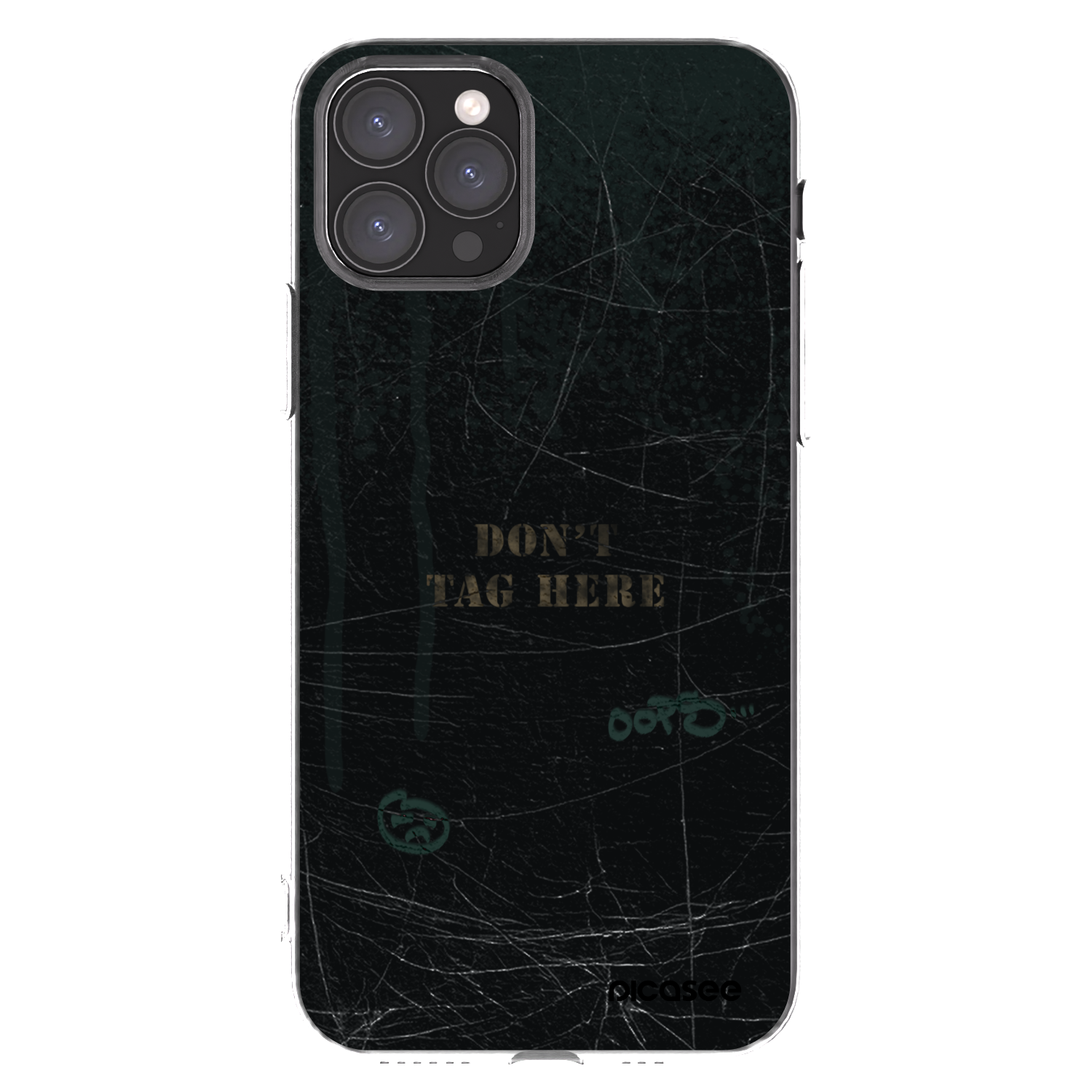 Picasee silikonska prozirna maskica za Apple iPhone 11 Pro - DON´T TAG