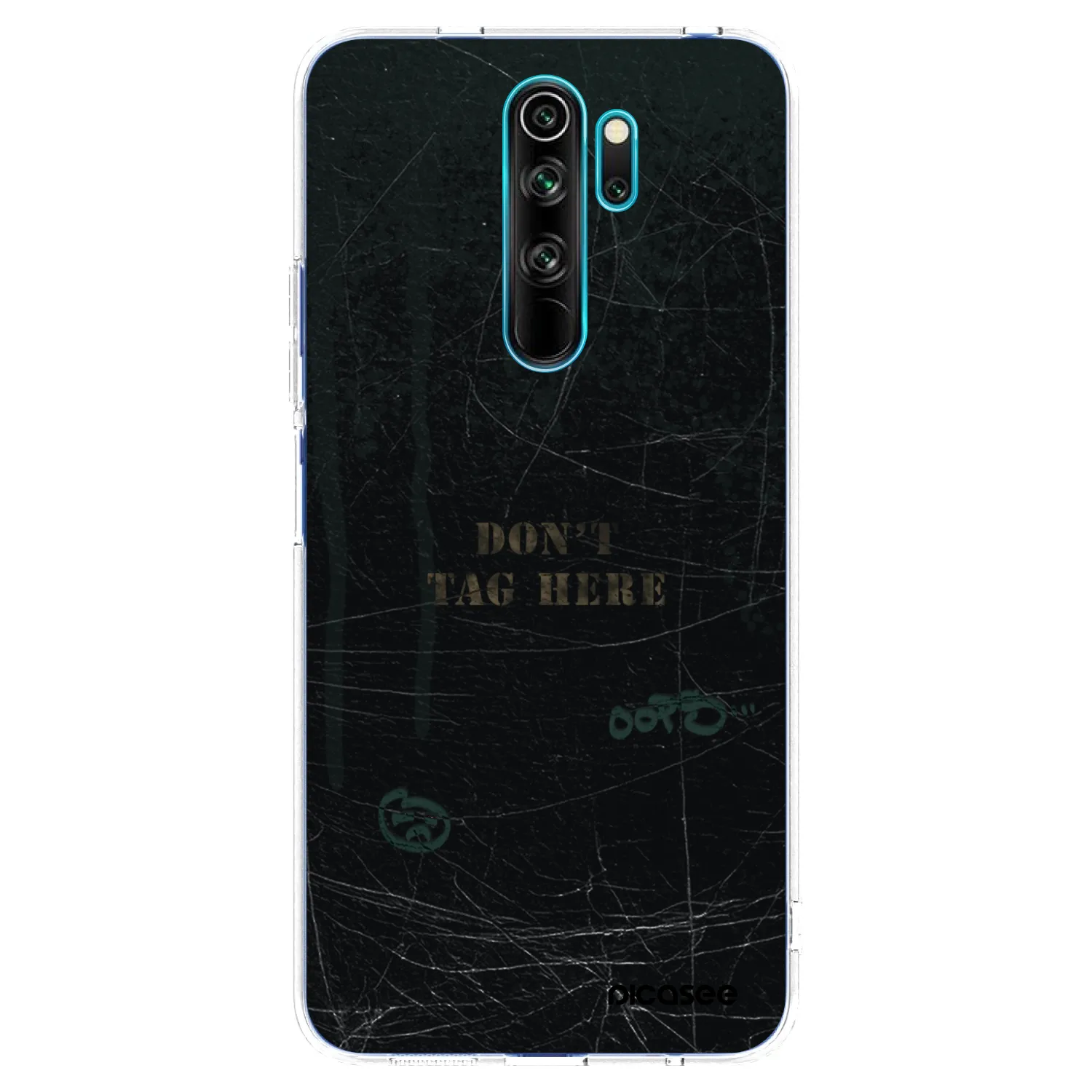 Picasee silikonska prozirna maskica za Xiaomi Redmi Note 8 Pro - DON´T TAG