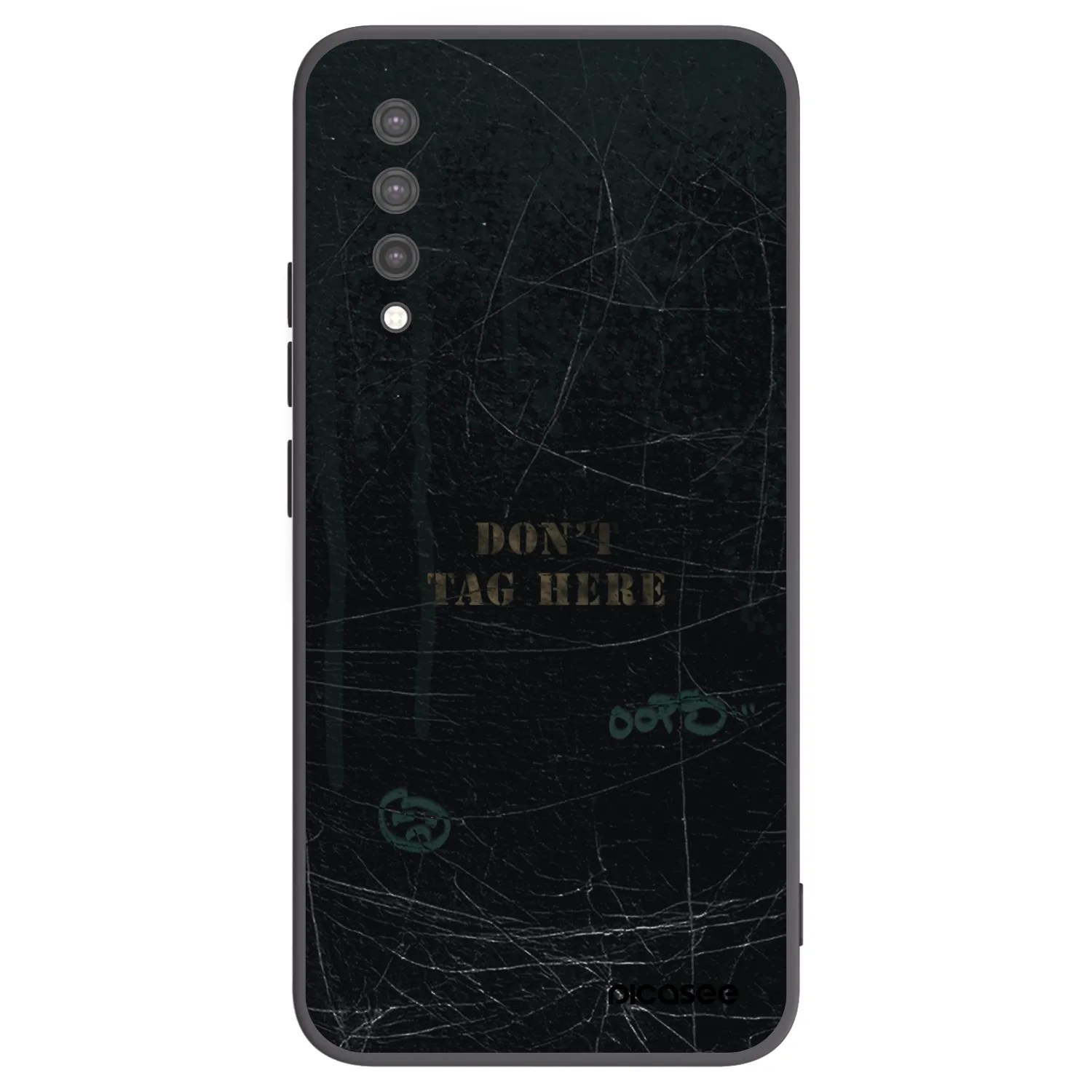 Picasee crna silikonska maskica za Xiaomi Mi 9 Lite - DON´T TAG
