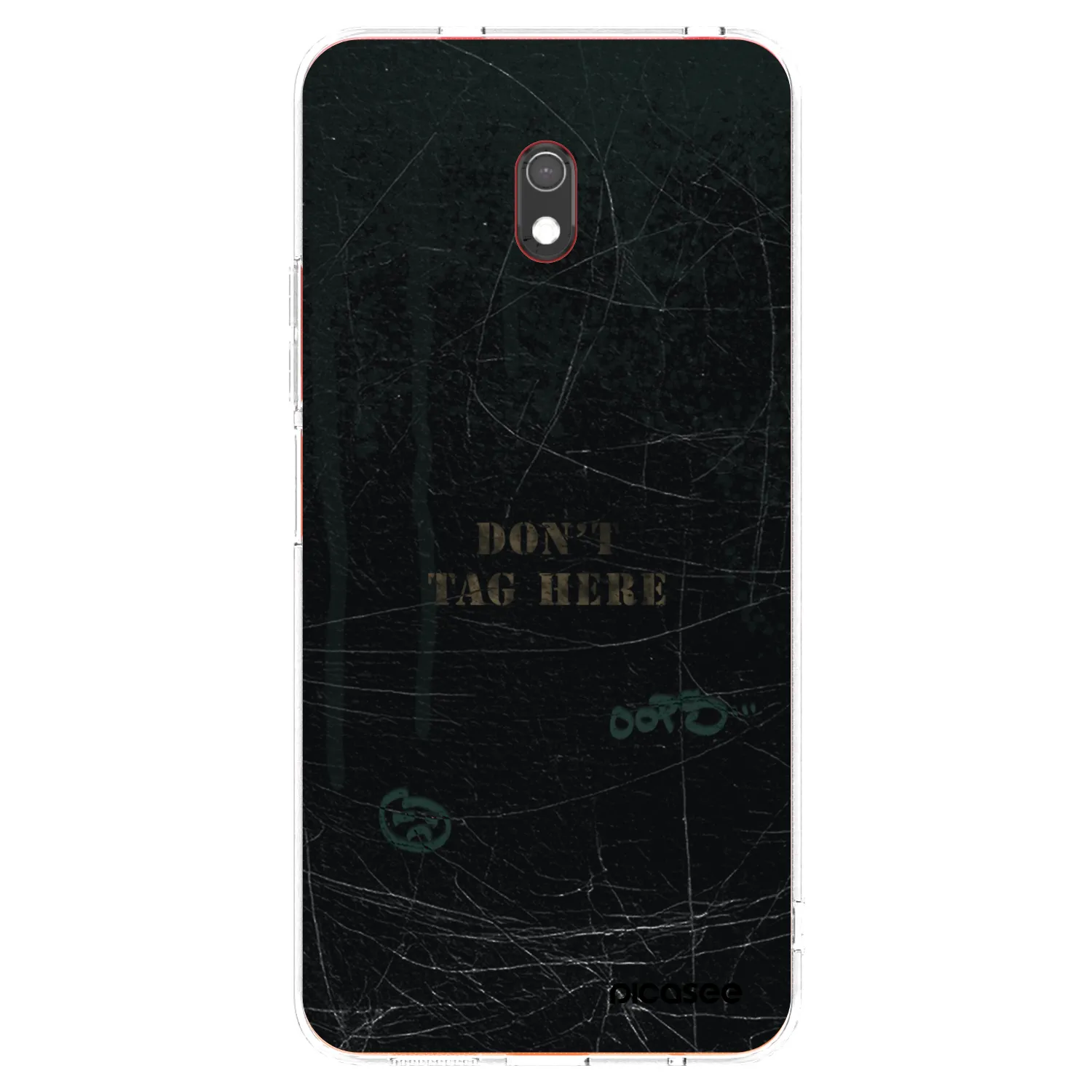 Picasee silikonska prozirna maskica za Xiaomi Redmi 8A - DON´T TAG
