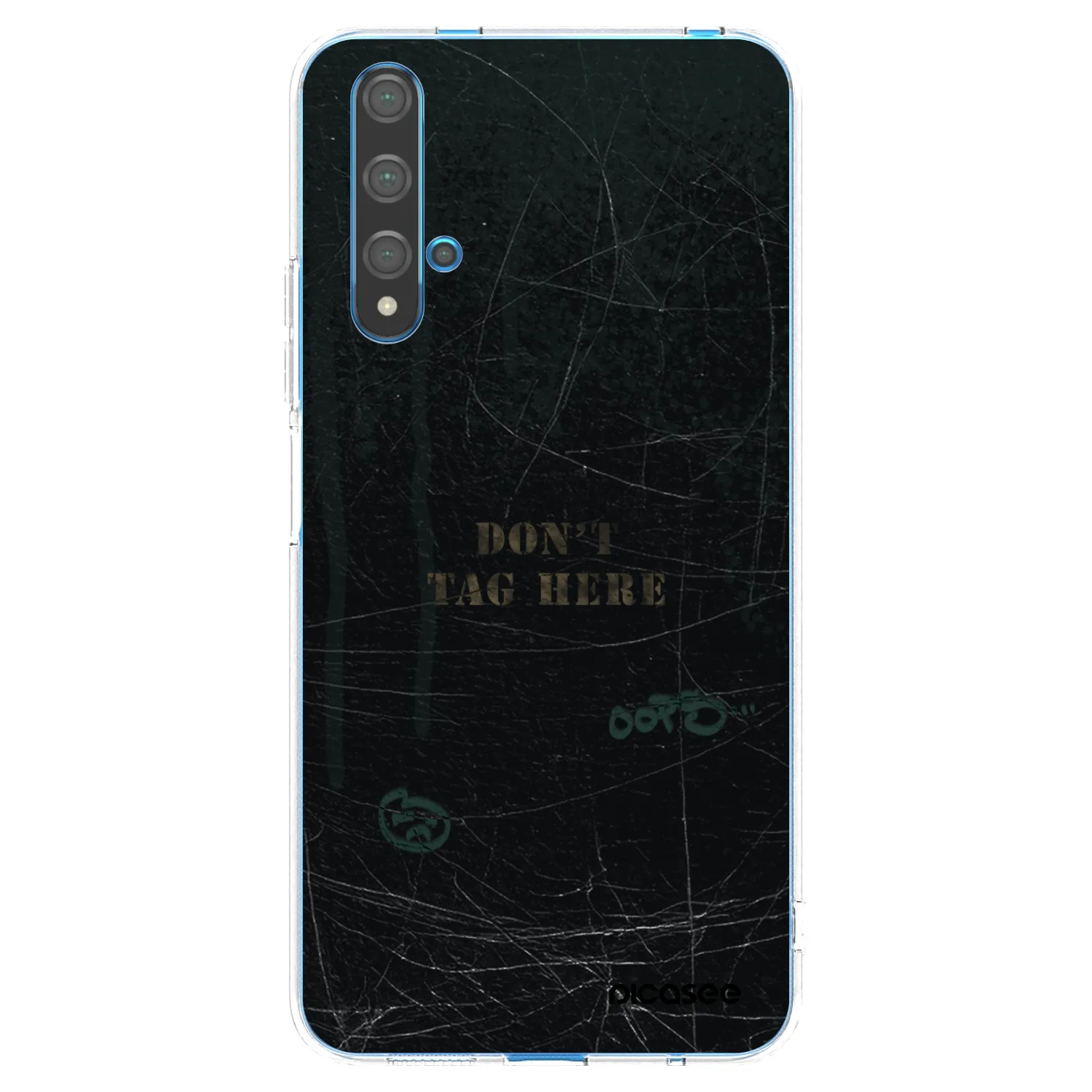 Picasee silikonska prozirna maskica za Huawei Nova 5T - DON´T TAG