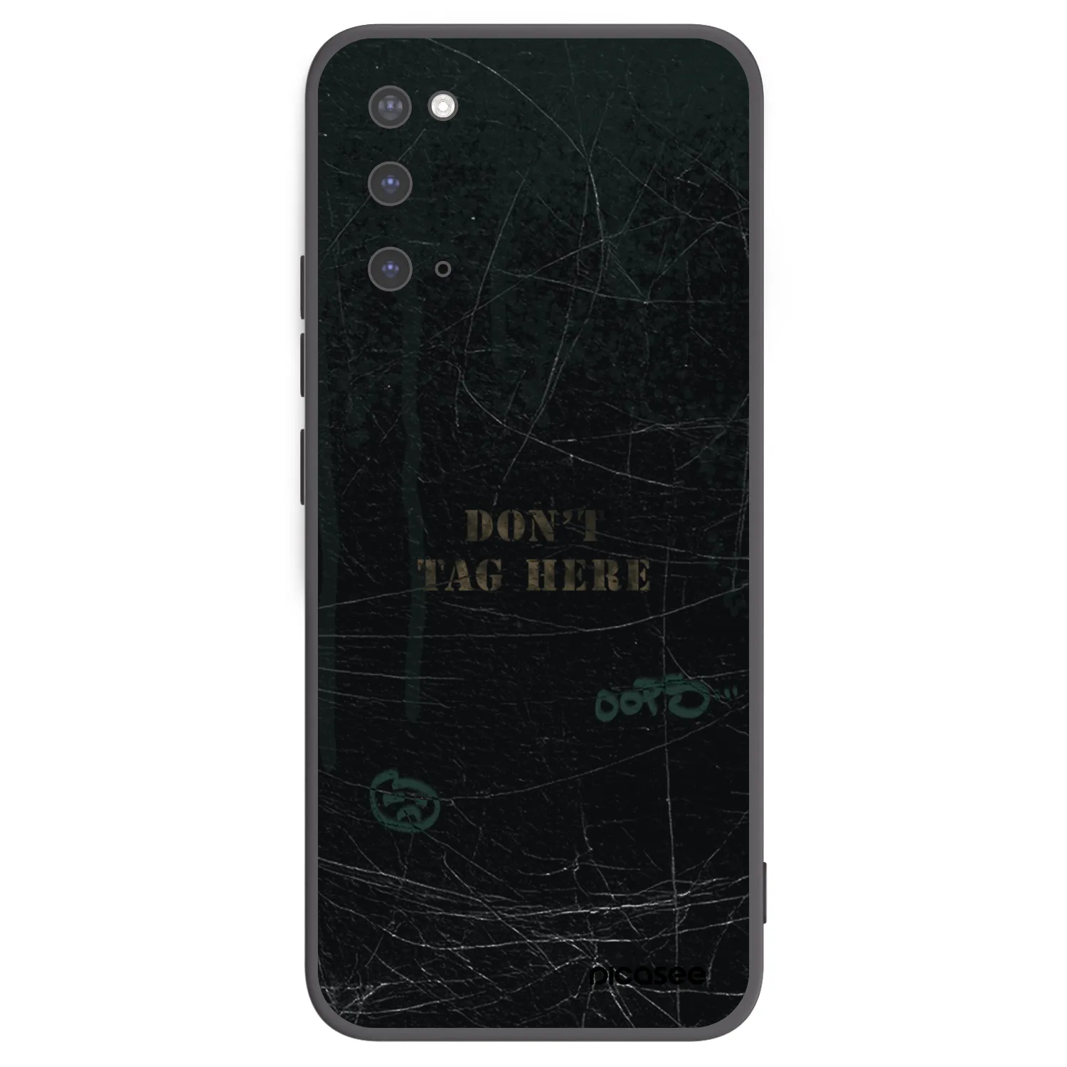 Picasee crna silikonska maskica za Samsung Galaxy S20 G980F - DON´T TAG