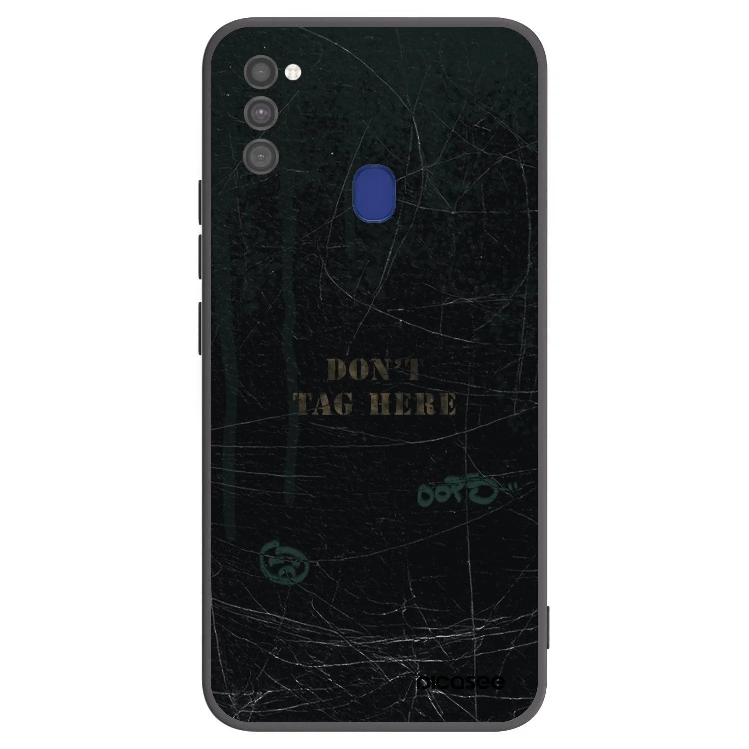 Picasee crna silikonska maskica za Samsung Galaxy M21 M215F - DON´T TAG