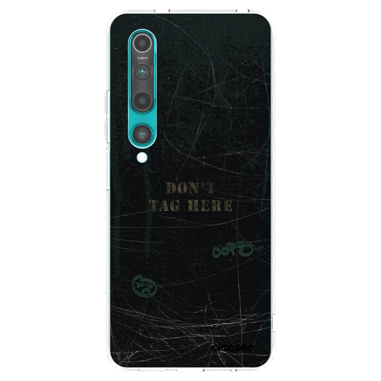 Picasee silikonska prozirna maskica za Xiaomi Mi 10 - DON´T TAG