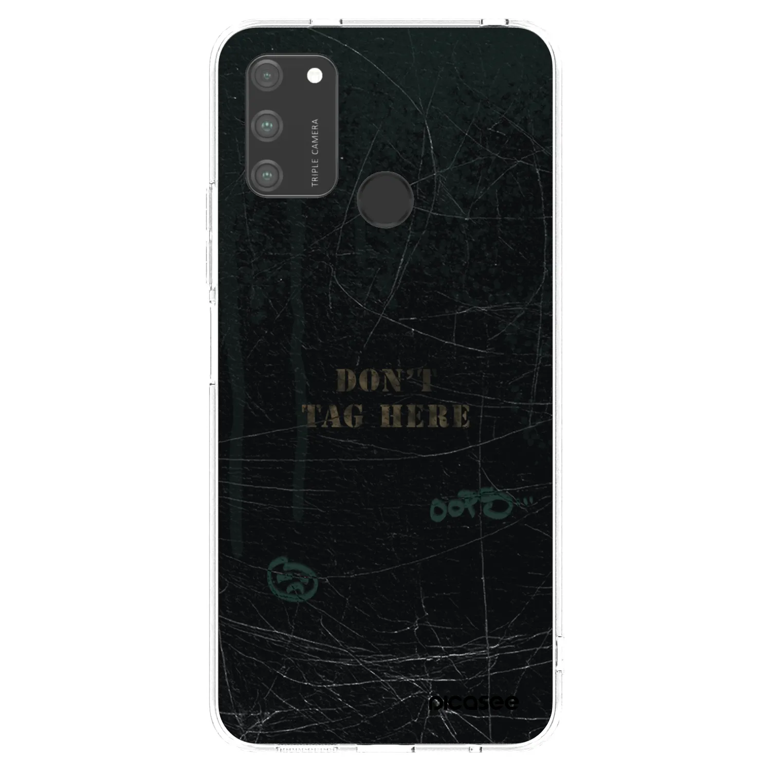 Picasee silikonska prozirna maskica za Honor 9A - DON´T TAG