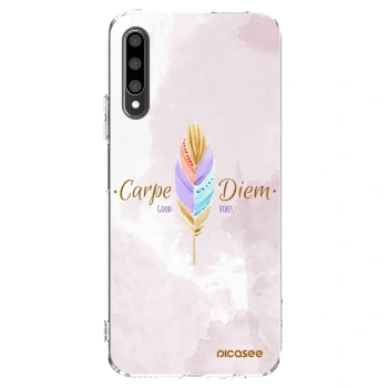 Picasee silikonska prozirna maskica za Honor 9X Pro - Carpe Diem