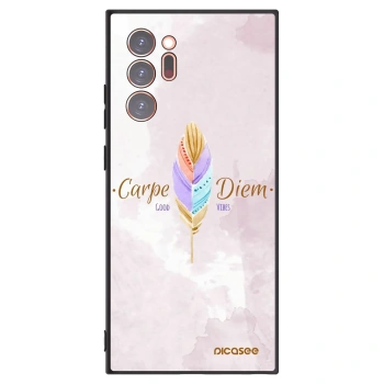 Picasee crna silikonska maskica za Samsung Galaxy Note 20 Ultra - Carpe Diem