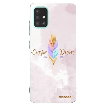 Picasee silikonska prozirna maskica za Samsung Galaxy M31s - Carpe Diem