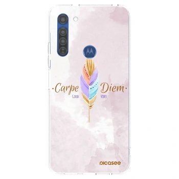 Maskica za Motorola Moto G8 - Carpe Diem