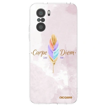 Picasee silikonska prozirna maskica za Xiaomi Poco F3 - Carpe Diem