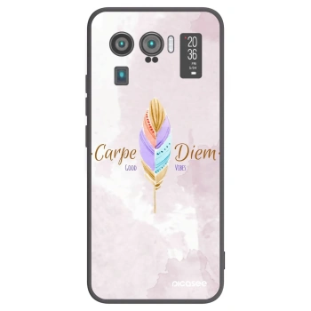 Picasee crna silikonska maskica za Xiaomi Mi 11 Ultra - Carpe Diem