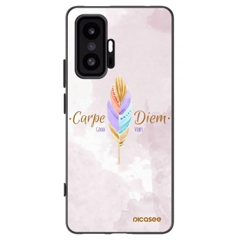 Picasee crna silikonska maskica za Xiaomi 11T - Carpe Diem