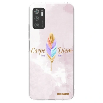Picasee silikonska prozirna maskica za Xiaomi Poco M3 Pro 5G - Carpe Diem