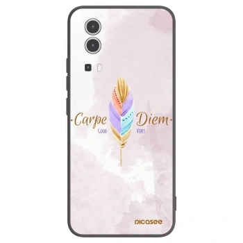 Picasee crna silikonska maskica za Vivo Y72 5G - Carpe Diem
