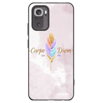 Picasee crna silikonska maskica za Xiaomi Redmi Note 11S 4G - Carpe Diem