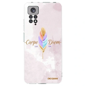 Picasee silikonska prozirna maskica za Xiaomi Redmi Note 11S 4G - Carpe Diem