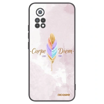 Picasee crna silikonska maskica za Xiaomi Poco X4 Pro 5G - Carpe Diem