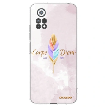 Picasee silikonska prozirna maskica za Xiaomi Poco X4 Pro 5G - Carpe Diem