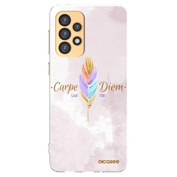 Picasee silikonska prozirna maskica za Samsung Galaxy A33 5G A336 - Carpe Diem