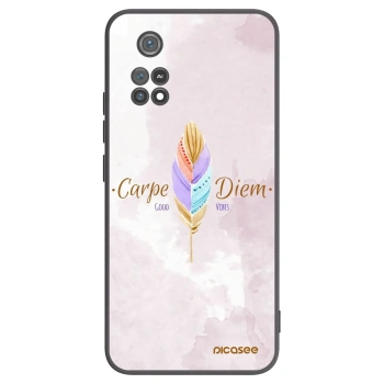 Picasee crna silikonska maskica za Xiaomi Poco M4 Pro - Carpe Diem