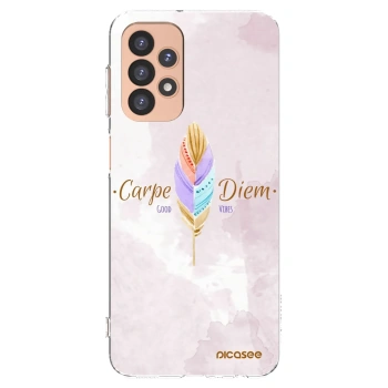 Picasee silikonska prozirna maskica za Samsung Galaxy A23 A236B 5G - Carpe Diem
