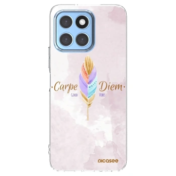 Picasee silikonska prozirna maskica za Honor X6 - Carpe Diem