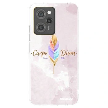 Picasee crna silikonska maskica za Xiaomi Poco X5 Pro - Carpe Diem