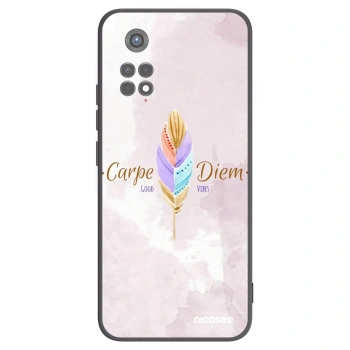 Picasee crna silikonska maskica za Xiaomi Redmi Note 11S 5G - Carpe Diem