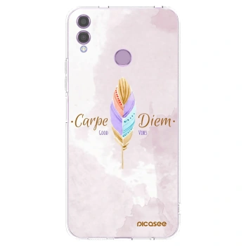 Picasee silikonska prozirna maskica za Honor 8X - Carpe Diem