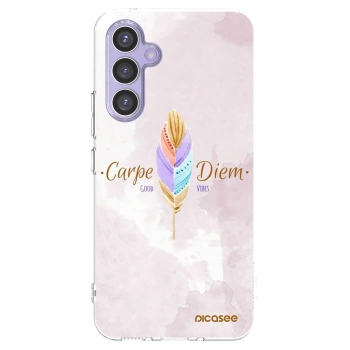 Picasee silikonska prozirna maskica za Samsung Galaxy A54 5G A546B - Carpe Diem