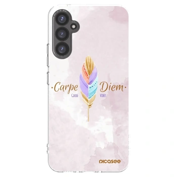 Picasee silikonska prozirna maskica za Samsung Galaxy A34 5G A346B - Carpe Diem