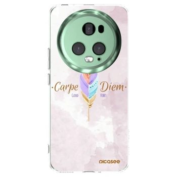 Picasee silikonska prozirna maskica za Honor Magic5 Pro - Carpe Diem