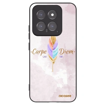 Picasee crna silikonska maskica za Xiaomi 14 - Carpe Diem
