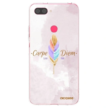 Picasee silikonska prozirna maskica za Xiaomi Mi 8 Lite - Carpe Diem