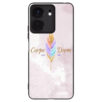 Picasee crna silikonska maskica za Xiaomi Redmi 13C 4G - Carpe Diem