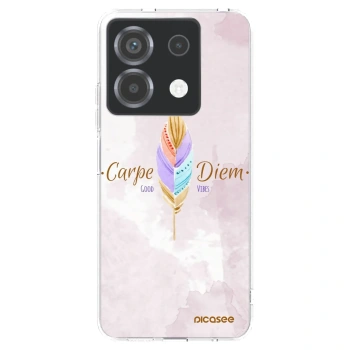 Picasee silikonska prozirna maskica za Xiaomi Poco X6 - Carpe Diem