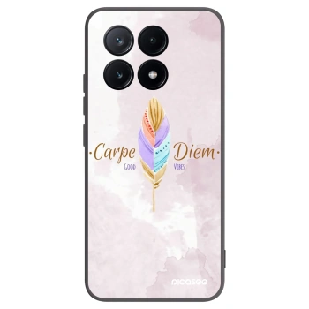 Picasee crna silikonska maskica za Xiaomi Poco X6 Pro - Carpe Diem
