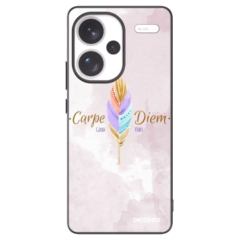 Picasee crna silikonska maskica za Xiaomi Redmi Note 13 Pro+ 5G - Carpe Diem