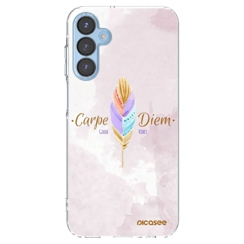 Picasee silikonska prozirna maskica za Samsung Galaxy A15 A156B 5G - Carpe Diem
