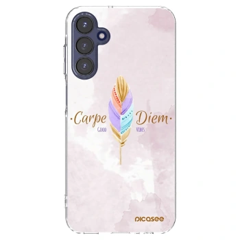 Picasee silikonska prozirna maskica za Samsung Galaxy A15 A155F 4G - Carpe Diem