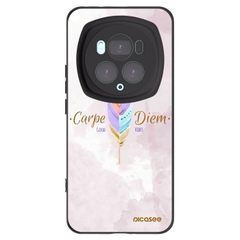 Picasee crna silikonska maskica za Honor Magic6 Pro - Carpe Diem