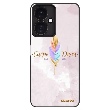 Picasee crna silikonska maskica za Xiaomi Redmi 13C 5G - Carpe Diem